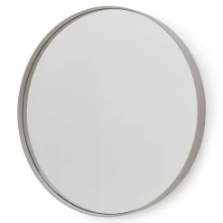 Wohnen Runder Wandspiegel in Taupe - Andrac