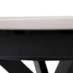 Wohnen Rundes Esstisch Set für 4 Personen - Lamezzan (fünfteilig)