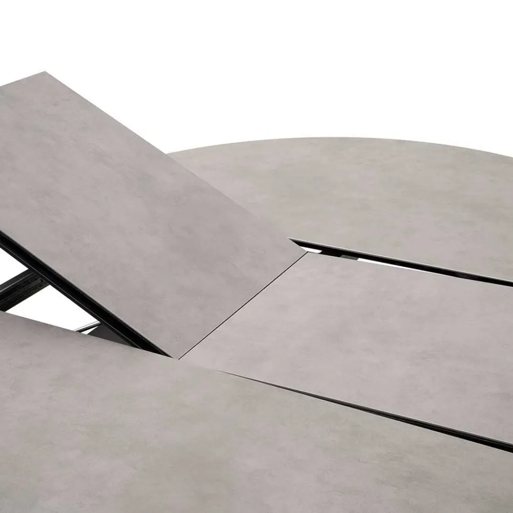 Wohnen Rundes Esstisch Set für 4 Personen - Lamezzan (fünfteilig)