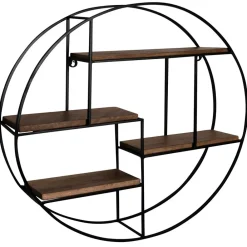 Wohnen Designermöbel*Rundes Hängeregal im Industrial Style - Lusa