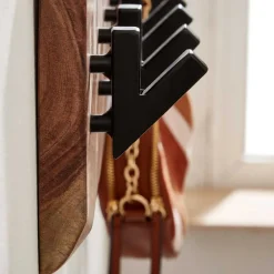 Wohnen Rustikale Hakenleiste mit Baumkante Akazie - Fulias