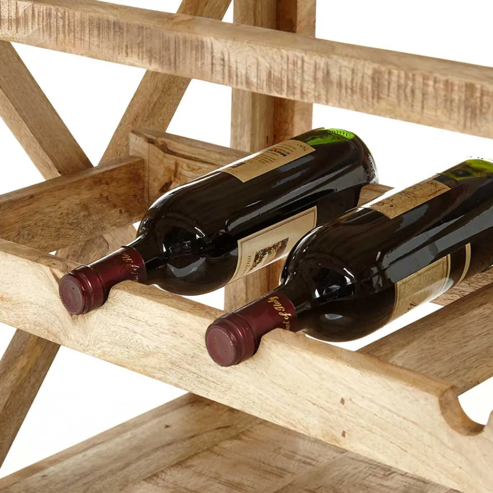 Wohnen Rustikaler Barwagen auf Metallrollen - Radulyn