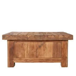 Wohnen Designermöbel*Rustikaler Couchtisch Ragista aus Teak Recyclingholz