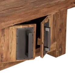 Wohnen Designermöbel*Rustikaler Couchtisch Ragista aus Teak Recyclingholz