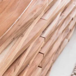 Wohnen Küchenschränke|Sideboards & Kommoden*Rustikales Design Sideboard Pisino aus Holz Akazie massiv