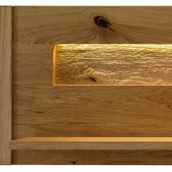 Wohnen Esszimmerregale|Regale*Rustikales Wandboard aus Wildeiche massiv - Millena