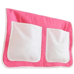 Wohnen Kinderbetten*Rutsche Buchenholz Hochbett in Weiß - Leontine