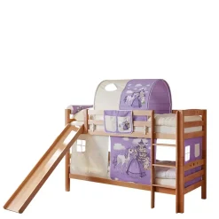 Wohnen Kinderbetten*Rutsche Doppekstockbett für Mädchen - Baltea