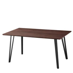 Wohnen Esszimmer Komplett*Samt Armlehnenstühle mit Esstisch - Casimir (fünfteilig)