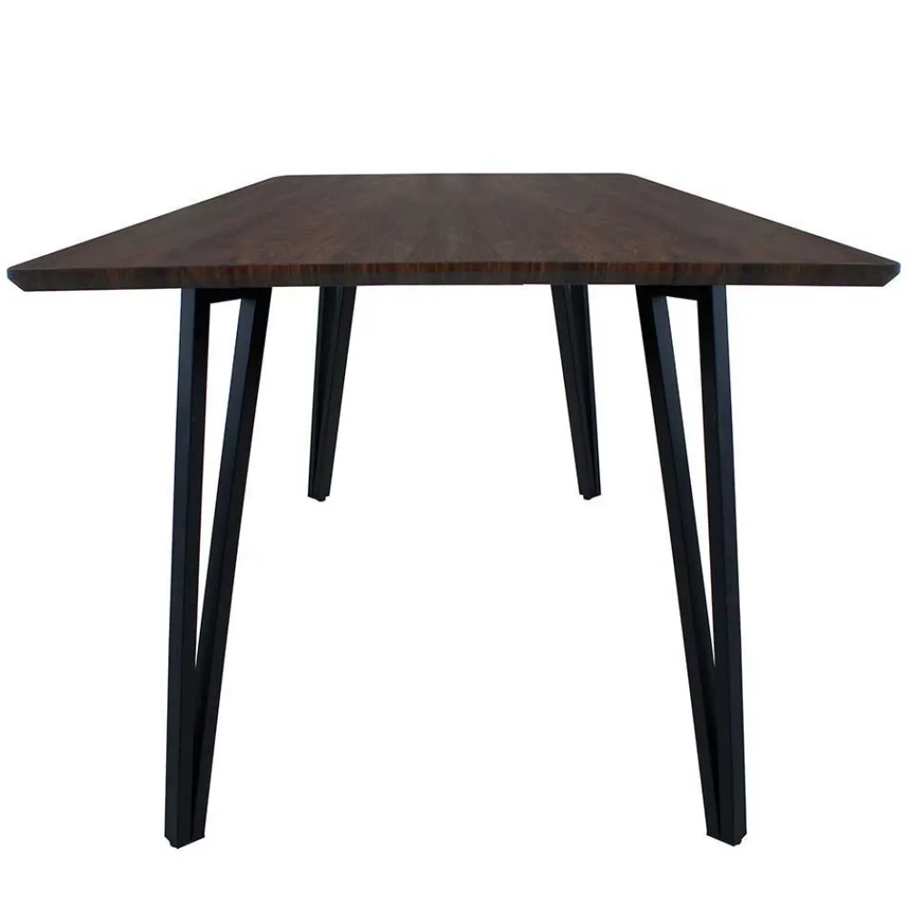 Wohnen Esszimmer Komplett*Samt Armlehnenstühle mit Esstisch - Casimir (fünfteilig)