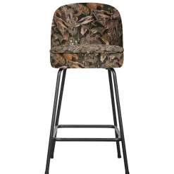 Wohnen Samt Barstuhl mit Pflanzen Muster - Nongo