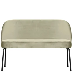 Wohnen Küchenbänke|Esszimmerbänke*Samt Esstischbank in Graugrün - Ilussiana