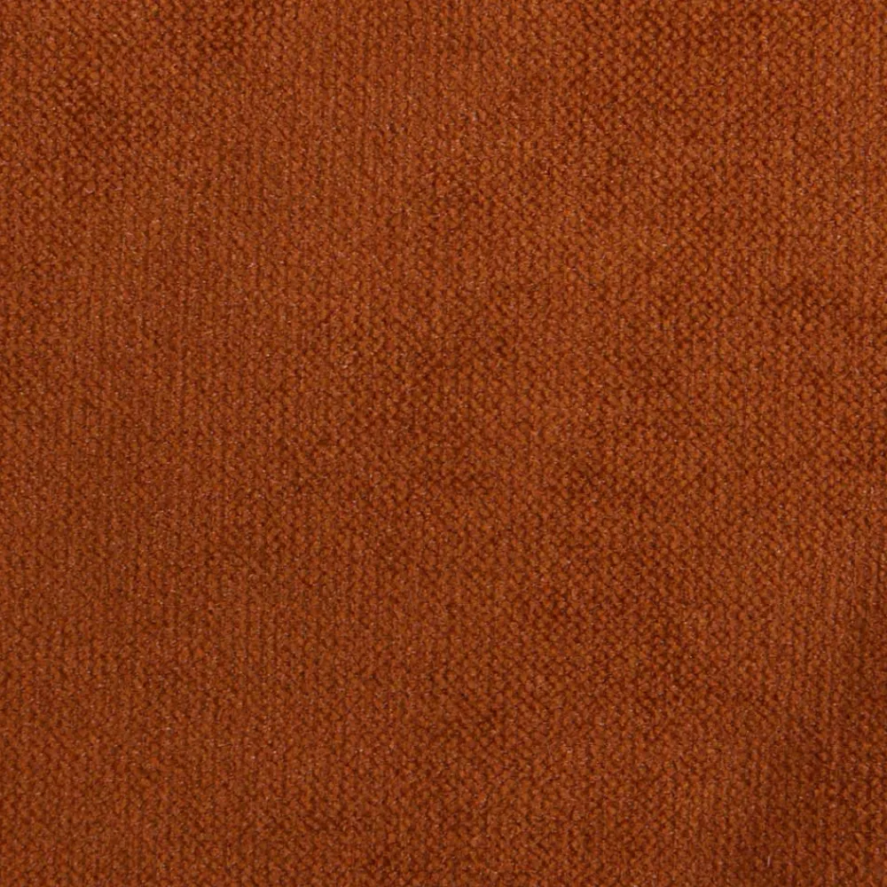 Wohnen Samt Hocker in Rost Braun - Naryon