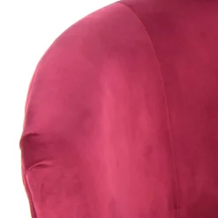 Wohnen Samt Kindersessel in Pink mit Fransen - Lagada