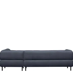 Wohnen Sofas|Sofa*Samt L-Sofa in Dunkelgrau - Roccoss