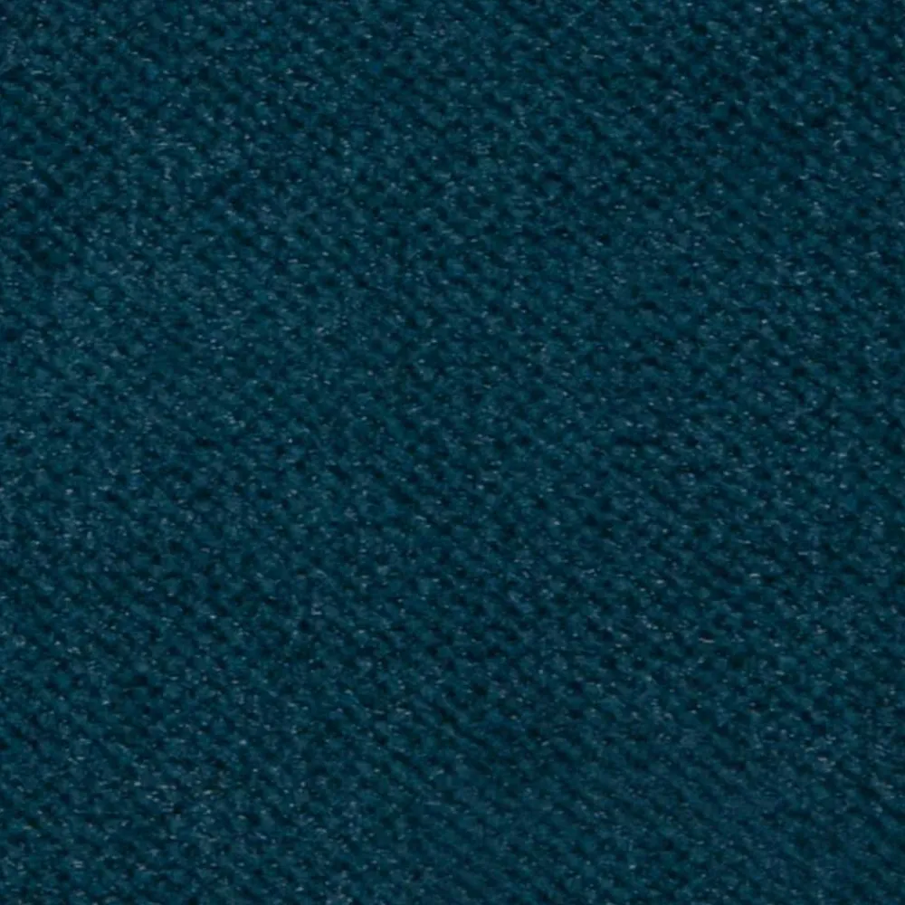 Wohnen Retro Möbel*Samt Polsterecke in Blau - Cumagon