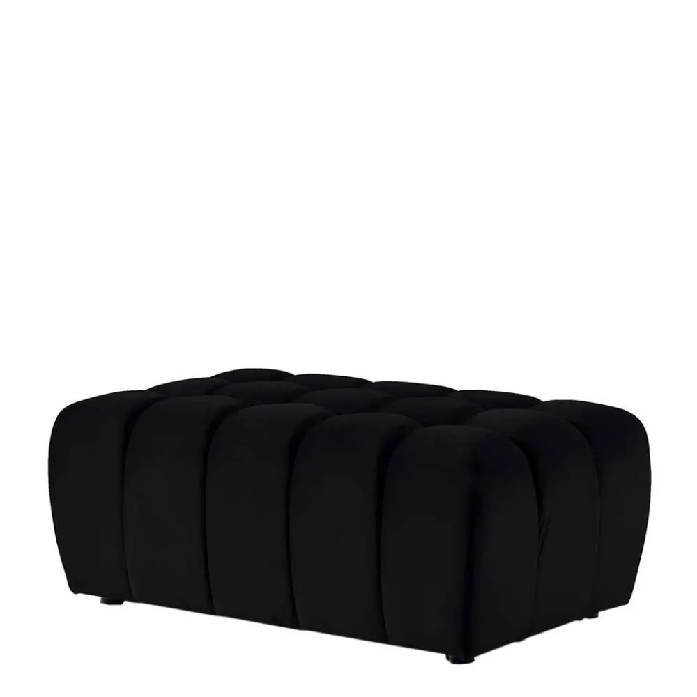 Wohnen Sessel & Hocker|Barhocker*Samt Polsterhocker 102x64 cm - Graland