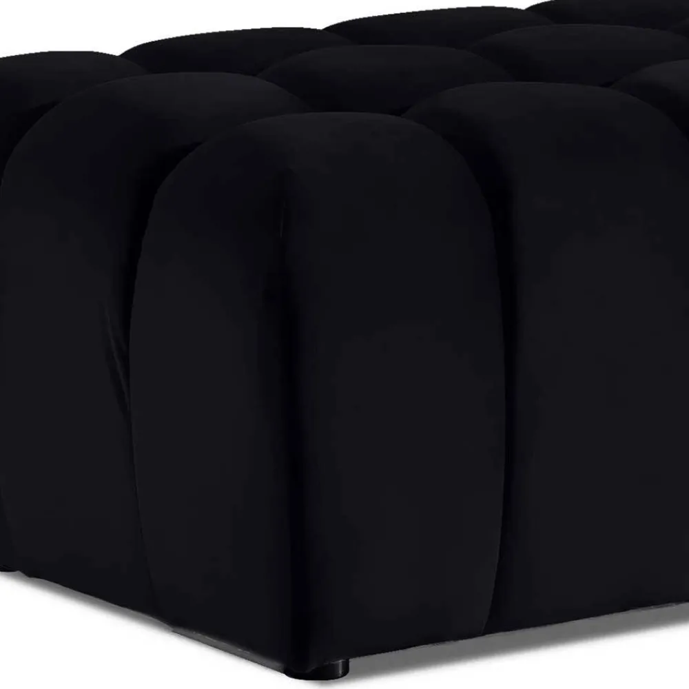 Wohnen Sessel & Hocker|Barhocker*Samt Polsterhocker 102x64 cm - Graland