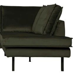 Wohnen Retro Möbel*Samt Retrocouch in Dunkelgrün Samt - Kurtisma