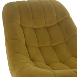 Wohnen Retro Möbel|Sessel*Samt Sessel ohne Armlehnen mit 50 cm Sitzhöhe - Agata