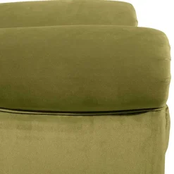 Wohnen Sessel|Chesterfield Möbel*Samtvelours Ohrensessel im Chesterfield Look - Erulina