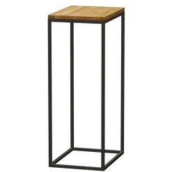 Wohnen 3-Satz Beistelltisch aus Wildeiche - Deliana (dreiteilig)