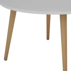 Wohnen Scandi Chic Couchtisch mit runder Tischplatte - Jeano
