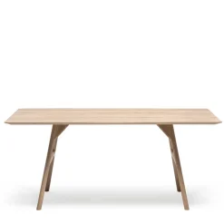 Wohnen Naturholzmöbel|Massivholzmöbel*Scandi Chic Eichentisch in Bianco geölt - Ravona