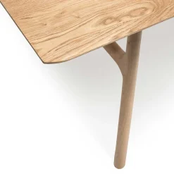 Wohnen Naturholzmöbel|Massivholzmöbel*Scandi Chic Eichentisch in Bianco geölt - Ravona