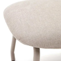 Wohnen Scandi Chic Hocker in Beige und Weiß - Bondo