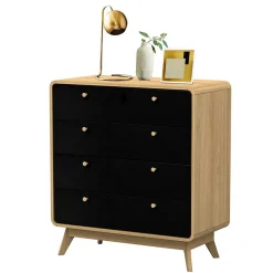 Wohnen Scandi Chic Kommode mit Vierfußgestell - Sondros