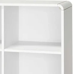 Wohnen Scandi Chic Regal in Weiß mit Eiche - Kolreva