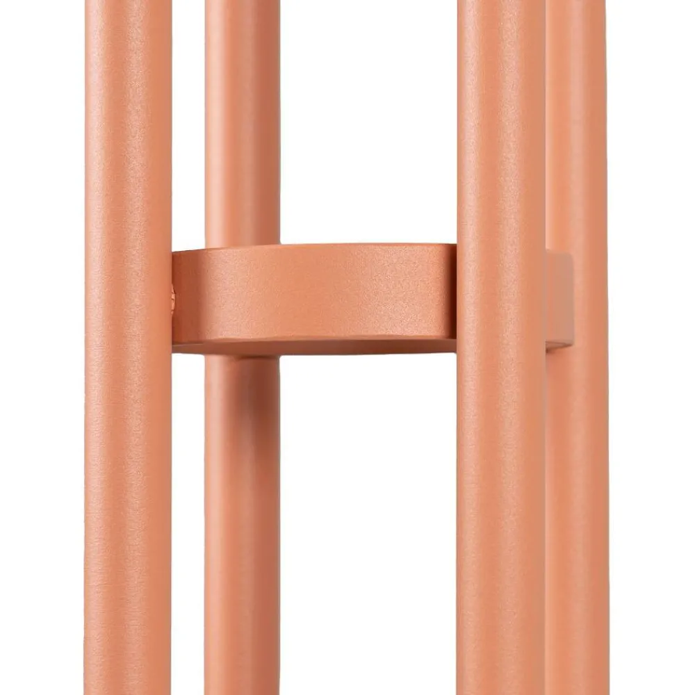 Wohnen Skandinavische Möbel|Braune Möbel*Scandi Chic Standgarderobe in Terracotta - Liz
