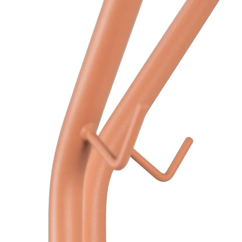 Wohnen Skandinavische Möbel|Braune Möbel*Scandi Chic Standgarderobe in Terracotta - Liz