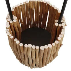 Wohnen Scandi Chic Stehleuchte in Creme - Acacios