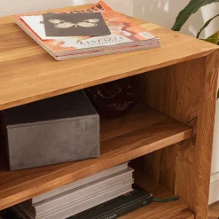 Wohnen Scandi Design Kommode aus Naturholz Wildeiche - Kerfa