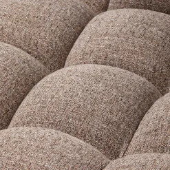 Wohnen Skandinavische Möbel|Braune Möbel*Scandi Ecksofa in Hellbraun meliert - Niklai