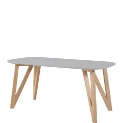 Wohnen Scandi Essgruppe mit 4 Tischsesseln - Restania (fünfteilig)