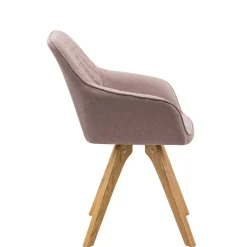 Wohnen Scandi Essgruppe mit 4 Tischsesseln - Restania (fünfteilig)