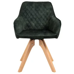 Wohnen Scandi Essgruppe mit Armlehnenstühlen - Conzuela (siebenteilig)