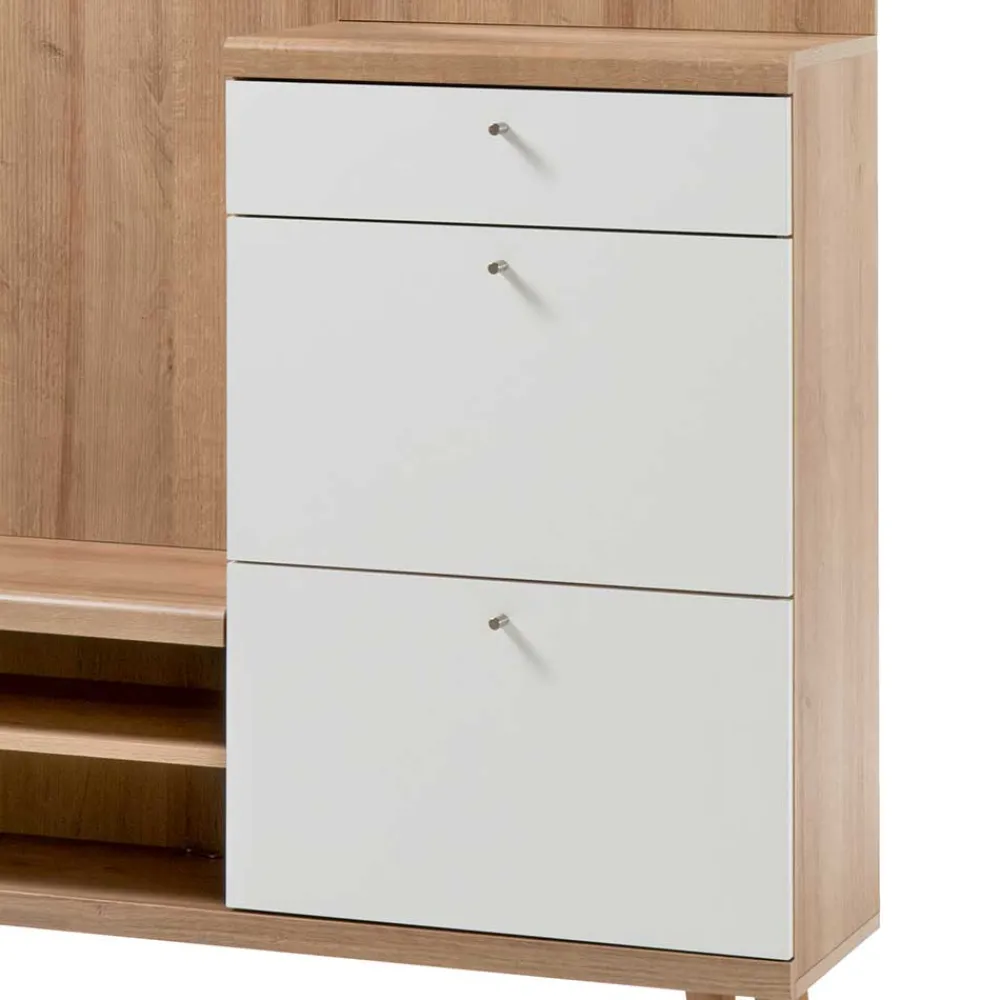 Wohnen Scandi Kompaktgarderobe in 110x200x34 - Cablos