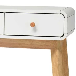 Wohnen Scandi Konsolentisch mit zwei Schubladen - Kolreva
