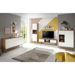 Wohnen Scandi Möbel Set für Wohnzimmer - Cablos (fünfteilig)