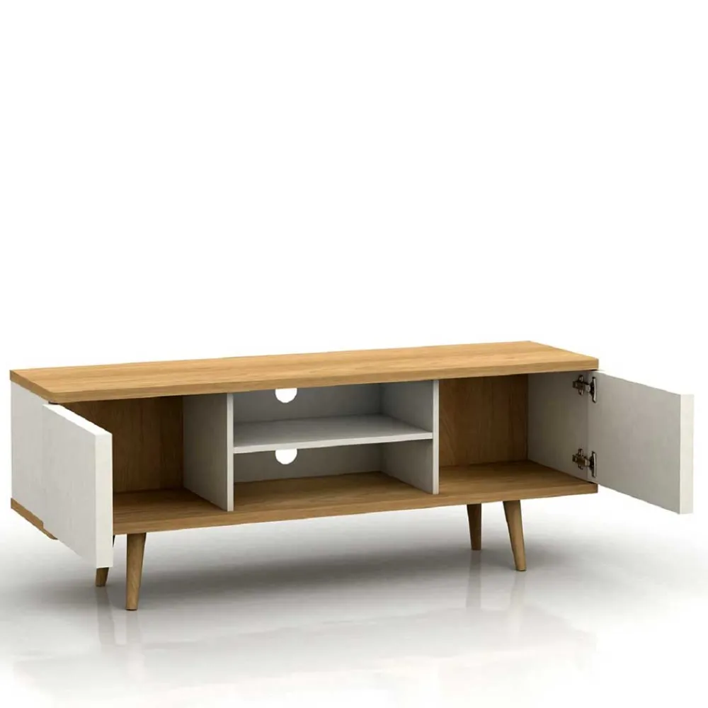 Wohnen Sideboards & Kommoden|Tv & Hifi-Möbel*Scandi TV Unterschrank zweifarbig - Jendren