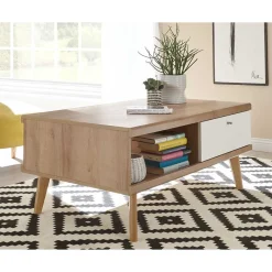 Wohnen Scandi Wohnzimmer Einrichtung Set - Cablos I (sechsteilig)