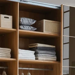 Wohnen Schiebetüren-Kleiderschrank in drei Breiten - Vutonia