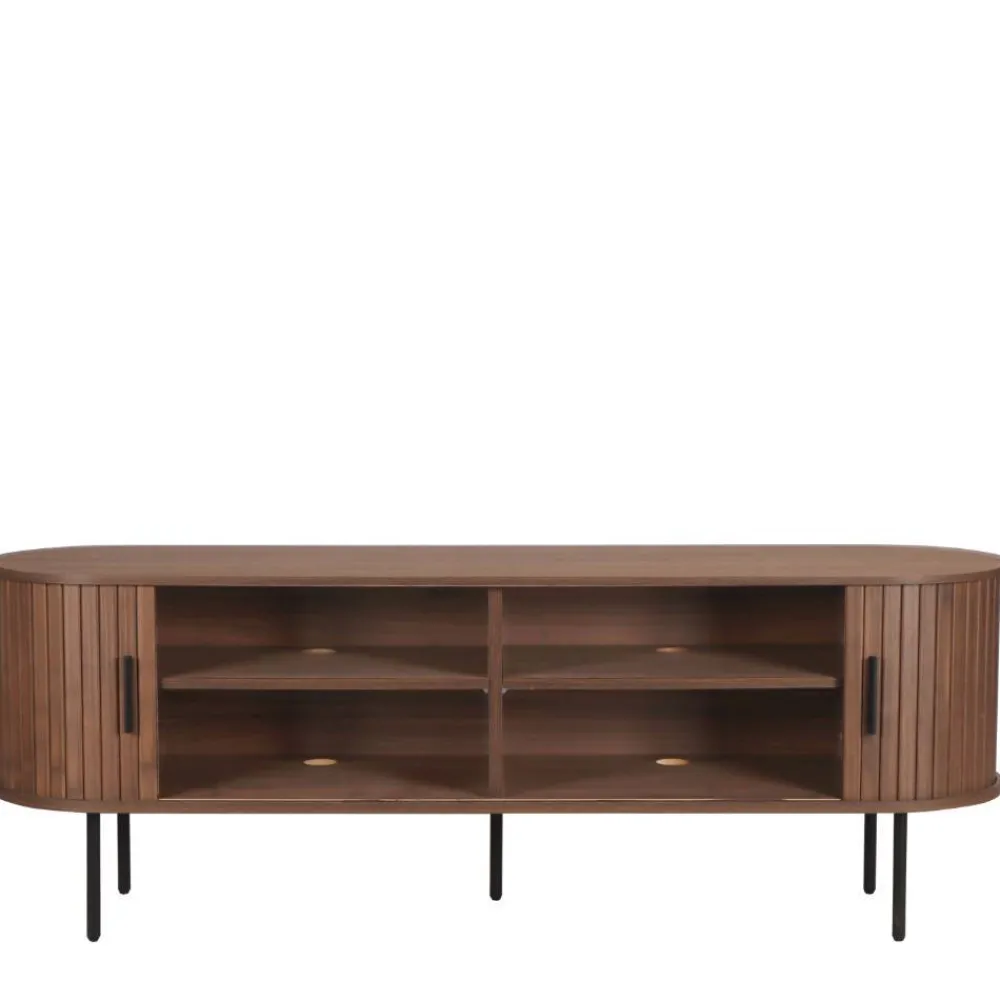 Wohnen Schiebetüren-Lowboard für TV im Scandi Chic - Arura