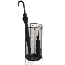 Wohnen Schirmständer*Schirmständer aus Metall in Schwarz - Nurez