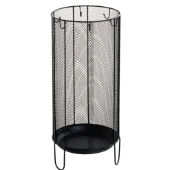 Wohnen Schirmständer*Schirmständer aus Metall in Schwarz - Nurez