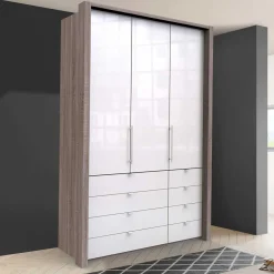 Wohnen Jugendzimmerschränke*Schlafbereich Kleiderschrank mit acht Schubladen - Empresian